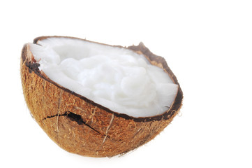 Fototapeta na wymiar ripe coconut