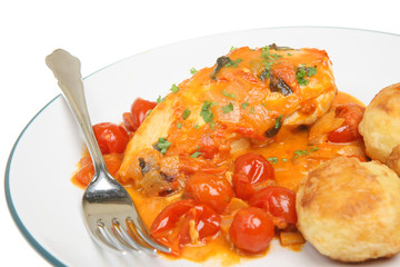Italian Chicken Cacciatore