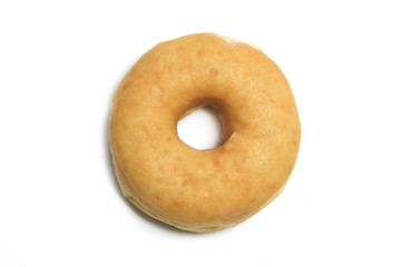 a delicious donuts  on a white background