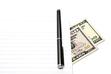 Paper money pen