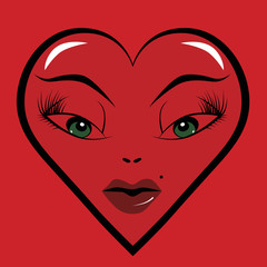 Eyes of a Valentine Sweetheart