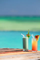 Tropical cocktails