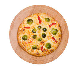 vegetable pizza