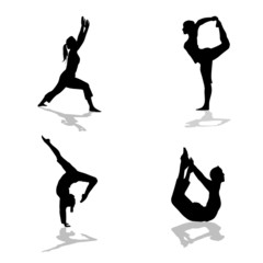 fitness silhouettes