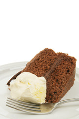 Cake and cream