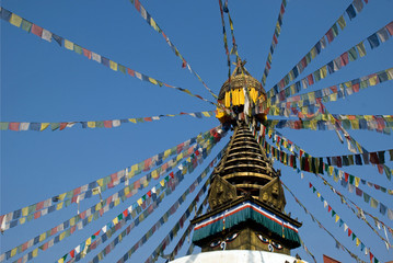 Buddhist stupa in Kathmandu,Nepal