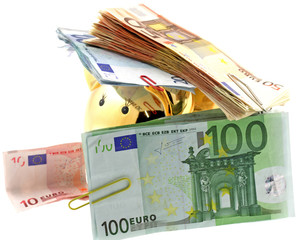 économies cachées fond blanc