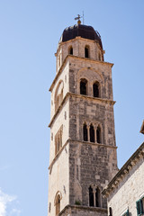 Fototapeta na wymiar Ancient Bell Tower in Croatia