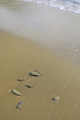 Fototapeta na wymiar sur le sable