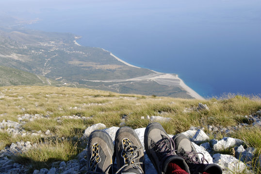 Wandern im Cika-Gebirge
