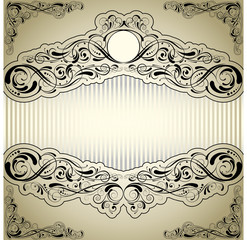 Background label design