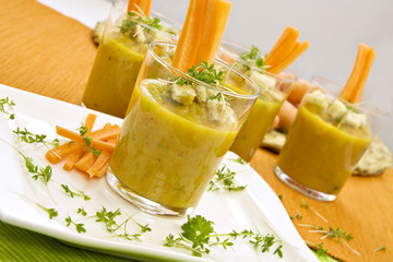 Gemüsesuppe
