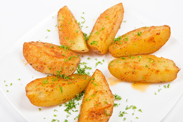 Baked potatoes