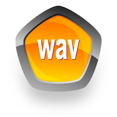 wav file internet icon