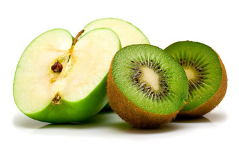 Kiwi fruit and apple - 19711136