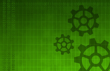 Obraz premium Mechanical Background