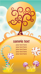 vector spring background