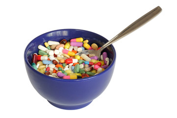 Bowl with Pills