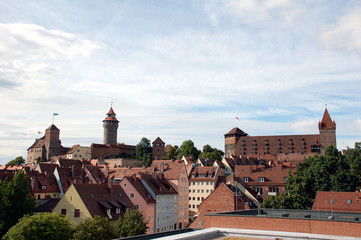 Nürnberger Burg - Sommertag