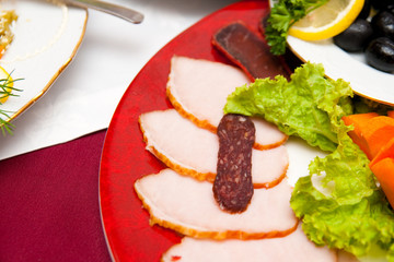 meat on the table