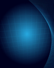 Abstract blue background