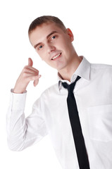 The young successful businessman