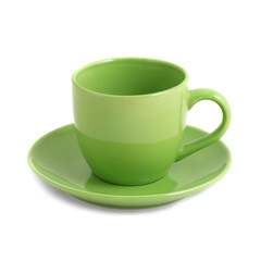 Green teacup