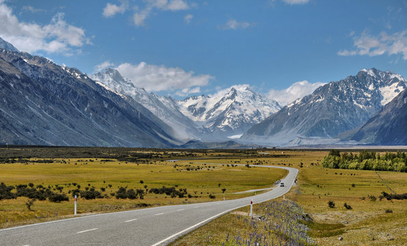 Route du Mont Cook - New Zealand
