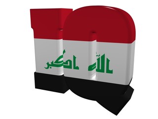 3D Internet top-level domain of Iraq
