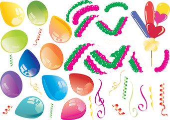 color balloons large collection