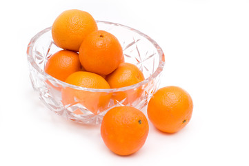 Tangerines in a bowl