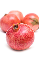 Pomegranate isolated