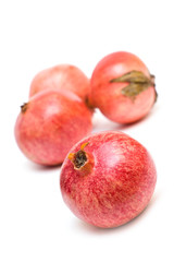 Pomegranate isolated
