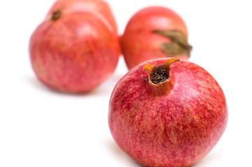 Pomegranate isolated