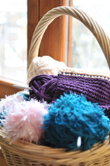 panier de tricot