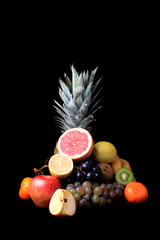 Assortment of fruits