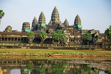 Fototapeta na wymiar Świątynia Angkor Wat, Siem Reap, Kambodża