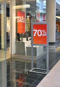Shopping Business Store Sale Window