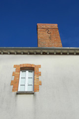 cheminée en briques