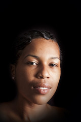 beautiful black woman