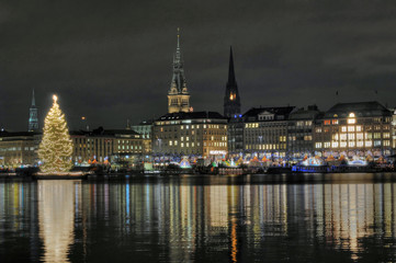 Hansestadt Hamburg im Weihnachtsglanz