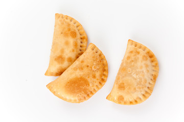 tasty tuna patty with tomato and pepper