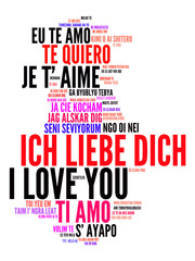 Ich Liebe Dich - Tagcloud