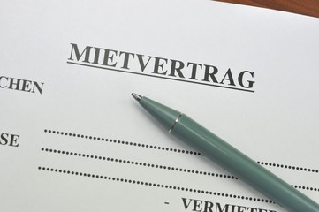 Mietvertrag