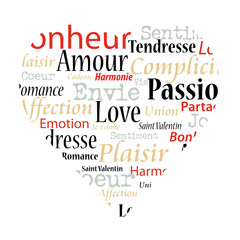 Coeur tout est écrit