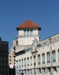 Fototapeta na wymiar Aduana Building