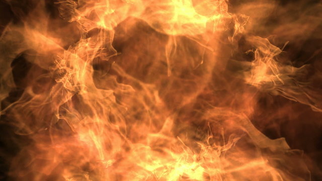 Burning fire background (seamless loop) HD 1080p