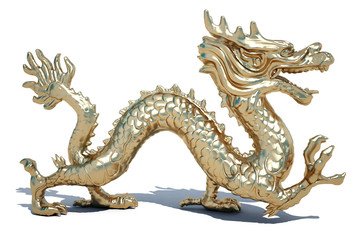 Fototapeta premium golden dragon