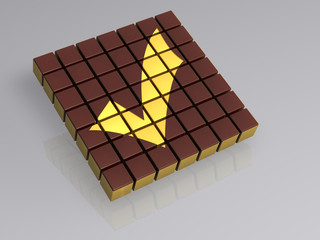 Illustration zum Thema Bussineskonzepte - 3D