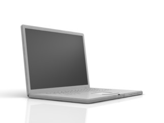 Fototapeta premium professional Laptop isolated on white background